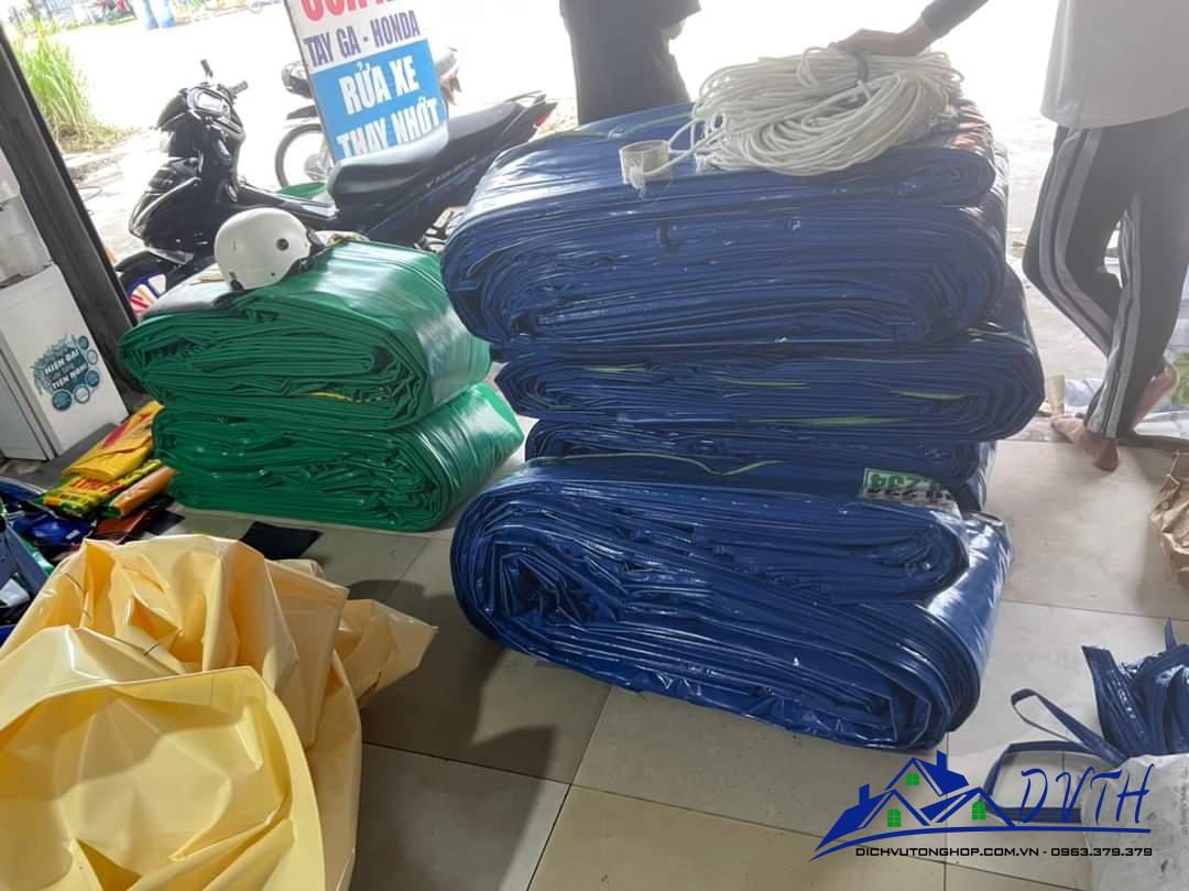 May bạt mái che tại Phú Yên